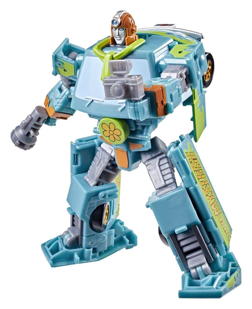 Transformers x Scooby-Doo pack 2 - Figurines Mysterious Prime &amp; Automutt 15 cm - Hasbro