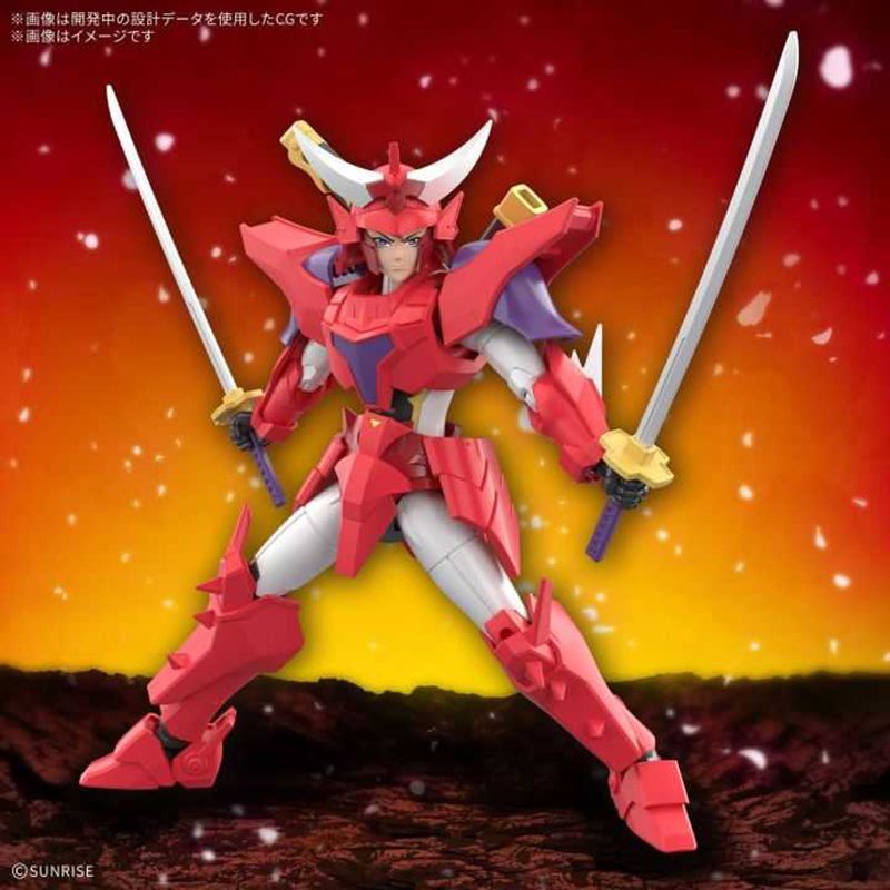 Samurai Troopers : Yoroi-shinden - Model Kit Gai Of The Heat - Bandai
