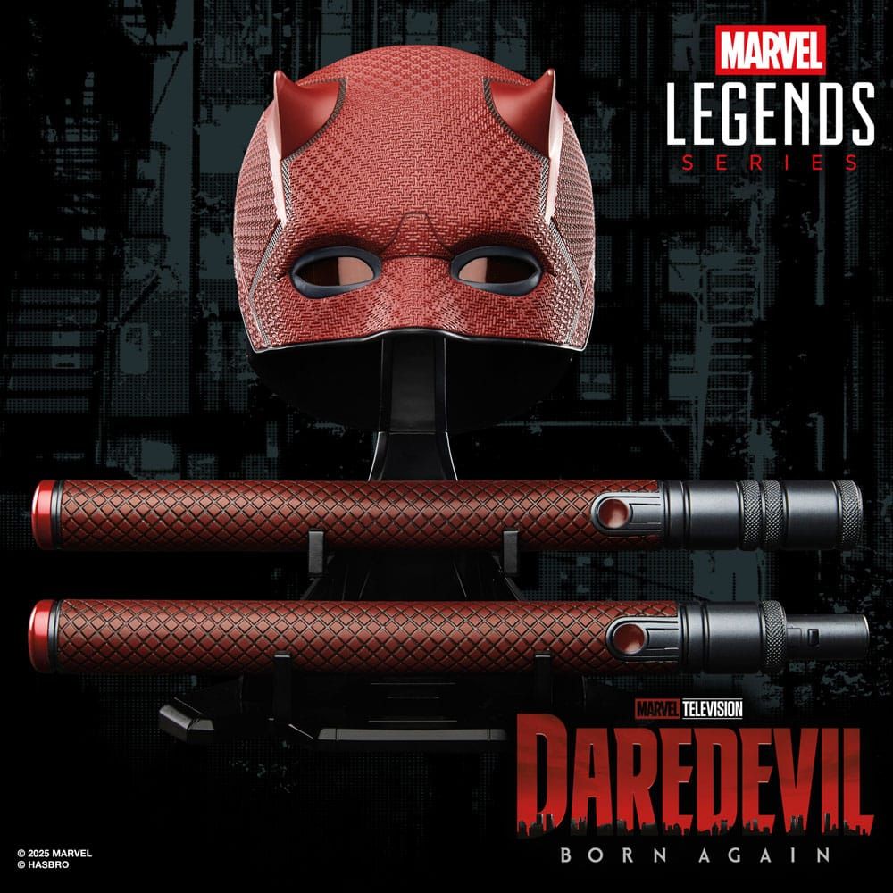 Daredevil: Born Again matraque et masque de Cosplay Premium - Hasbro
