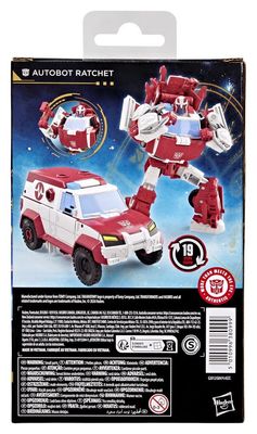Transformers Age of the Primes Deluxe Class - Figurine Autobot Ratchet 15 cm - Hasbro