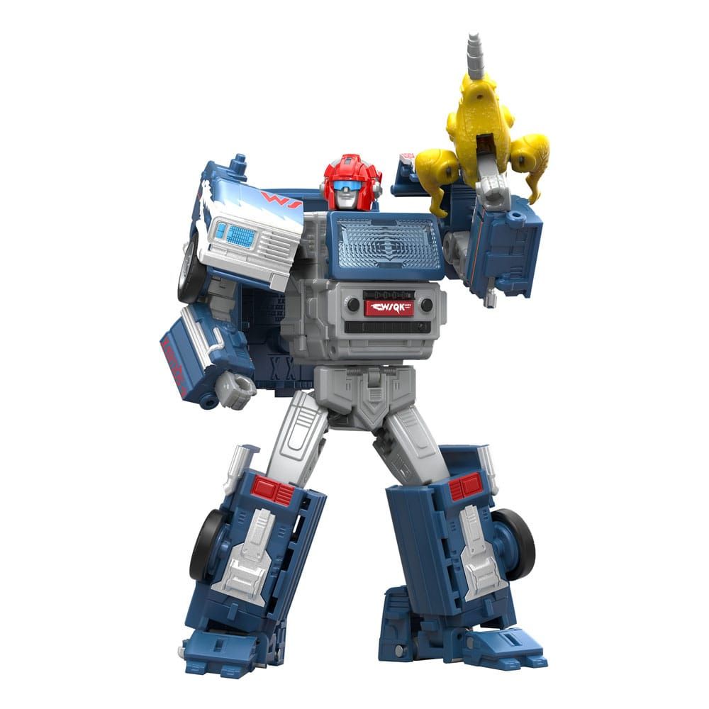 Stranger Things x Transformers pack 2 - Figurines Freakwency &amp; 8-Trax 15 cm - Hasbro