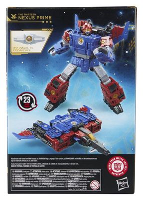 Transformers Age of the Primes Voyager Class - Figurine The Thirteen: Nexus Prime 16 cm - Hasbro