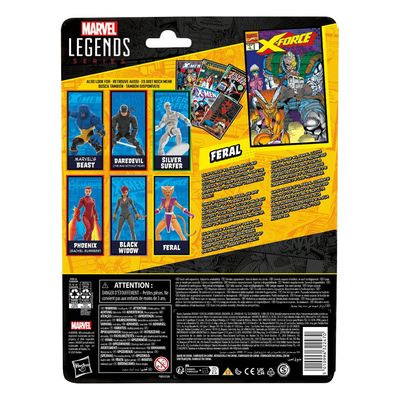 X-Force Marvel Legends - Figurine Feral 15 cm - Hasbro