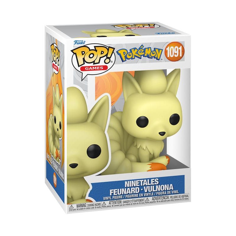 Pokémon - Figurine Funko POP! Ninetales 9 cm - Funko