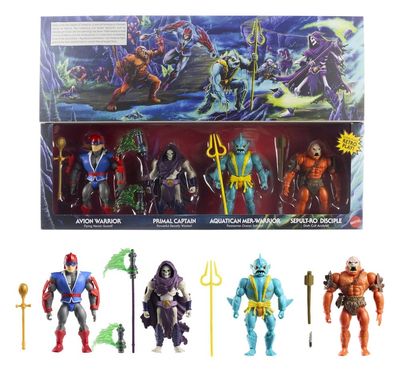 Masters of the Universe Origins - Pack 4 figurines Battle for Subternia 14 cm - Mattel