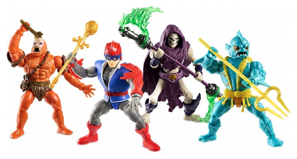 Masters of the Universe Origins - Pack 4 figurines Battle for Subternia 14 cm - Mattel