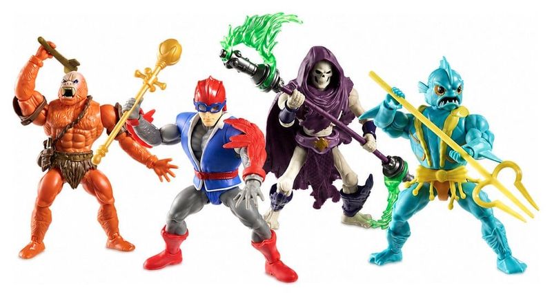 Masters of the Universe Origins - Pack 4 figurines Battle for Subternia 14 cm - Mattel
