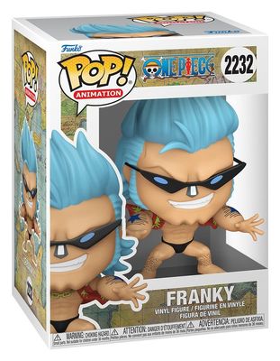 One Piece - Figurine Funko POP! Franky (Refresh) 9 cm - Funko