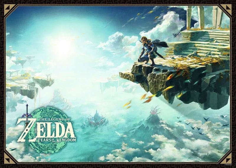The Legend of Zelda: Tears of the Kingdom - Puzzle Cover Art (1000 pièces) - Ravensburger