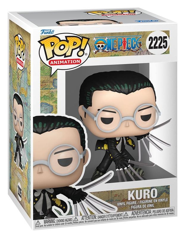 One Piece - Figurine Funko POP! Kuro 9 cm - Funko