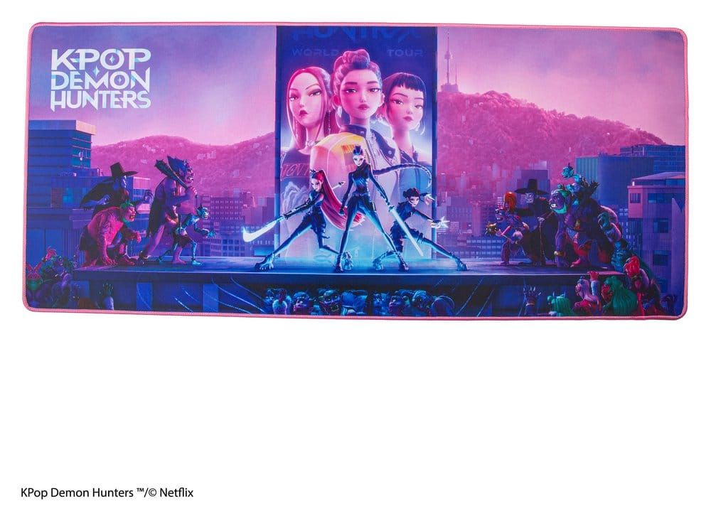 KPop Demon Hunters - Tapis de bureau Takedown XL - Cinereplicas