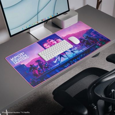 KPop Demon Hunters - Tapis de bureau Takedown XL - Cinereplicas
