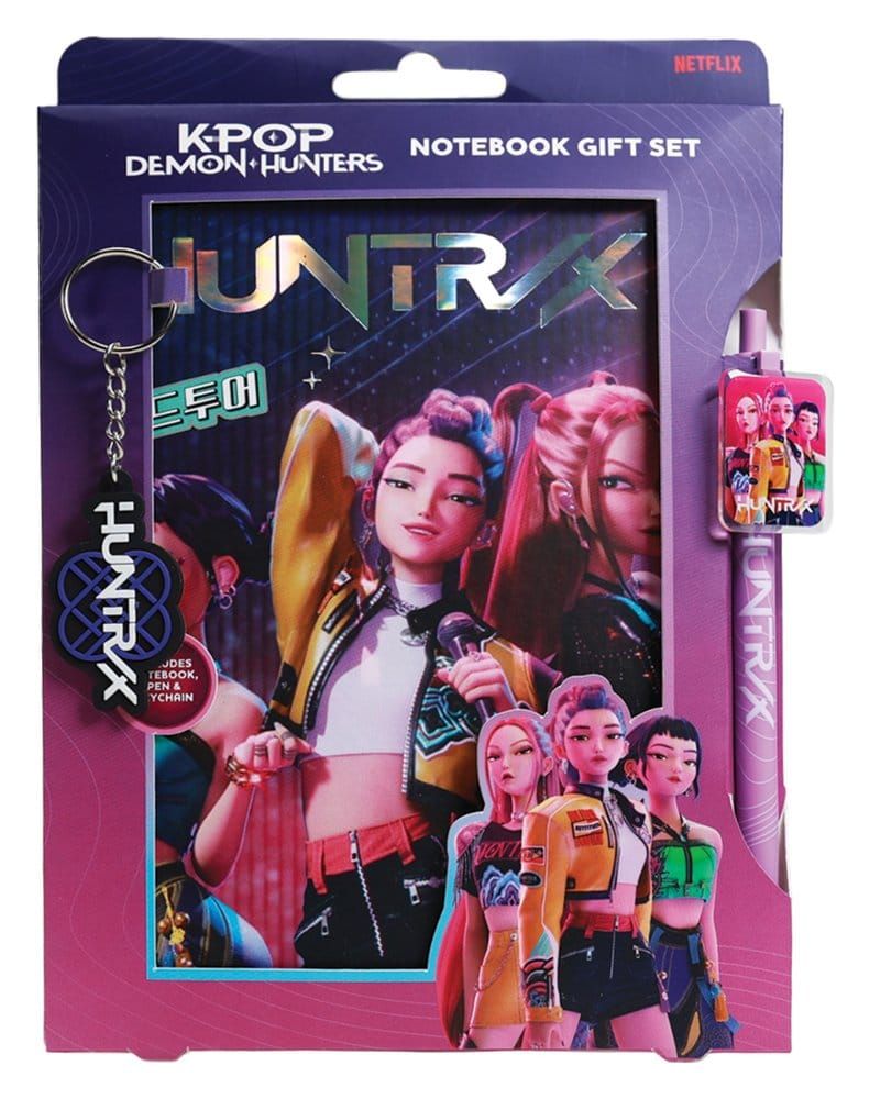KPop Demon Hunters - Set cadeau bloc-notes Huntr/x - Blue Sky Studios
