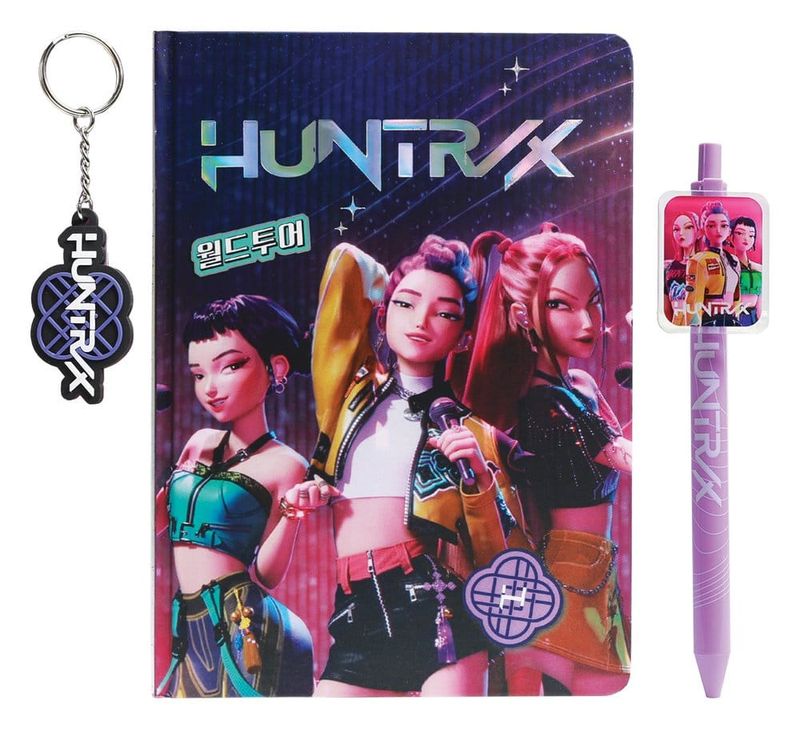KPop Demon Hunters - Set cadeau bloc-notes Huntr/x - Blue Sky Studios