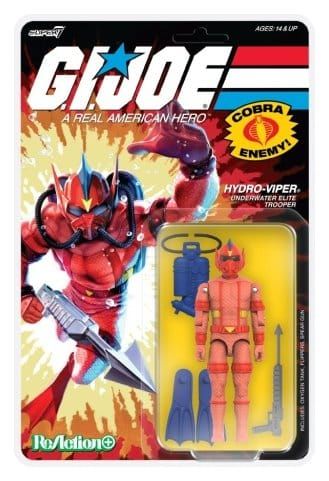 GI Joe - Figurine ReAction+ Hydro Viper (Comic) 10 cm - Super7