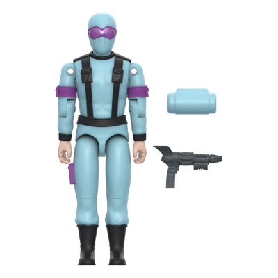 GI Joe - Figurine ReAction+ Snake Eyes (Red Glow, Crystal Poison) 10 cm - Super7
