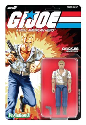 GI Joe - Figurine ReAction+ Chuckles (Movie) 10 cm - Super7