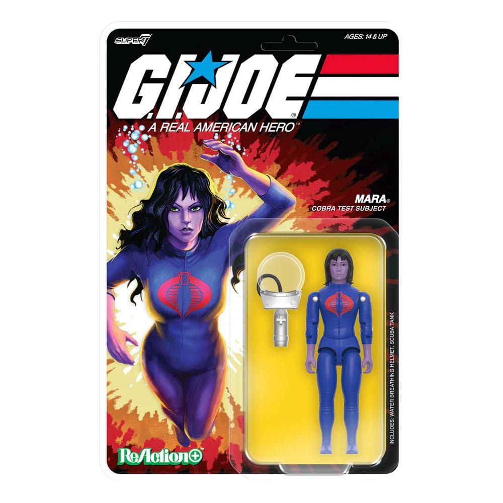 GI Joe - Figurine ReAction+ Mara 10 cm - Super7
