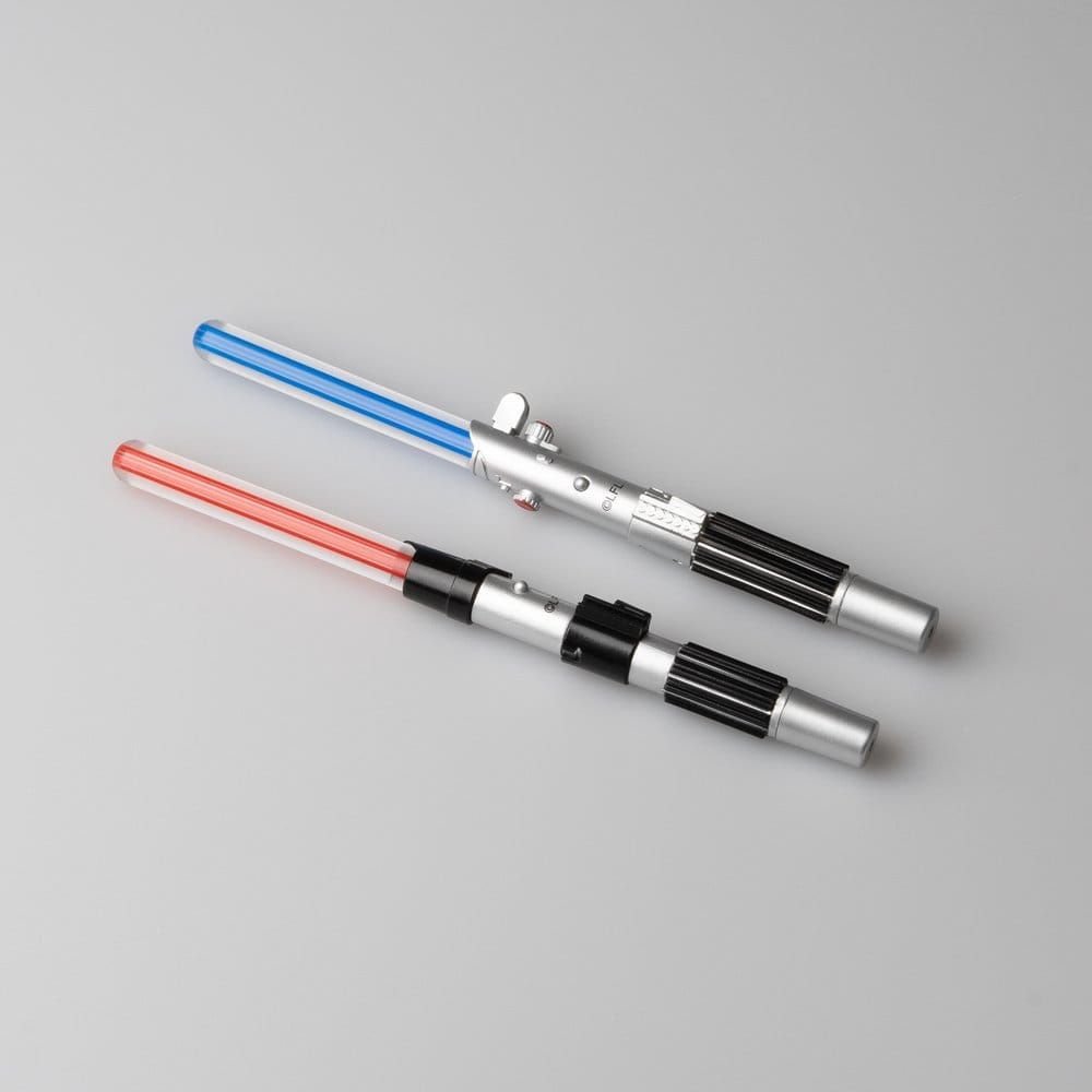 Star Wars - Set de 2 Stylos Sabre Laser Luke Skywalker &amp; Darth Vader - Grupo Erik