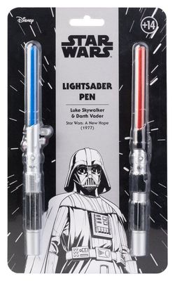 Star Wars - Set de 2 Stylos Sabre Laser Luke Skywalker &amp; Darth Vader - Grupo Erik