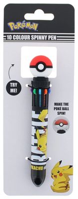 Pokémon - Stylo Multicolore Spinny Pokéball - Thumbs Up