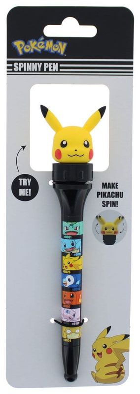 Pokémon - Stylo Spinny Pikachu - Thumbs Up Pokémon - Stylo Spinny Pikachu - Thumbs Up