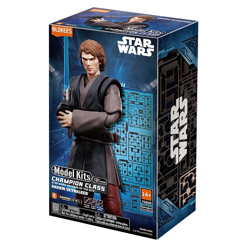 Star Wars Revenge Of The Sith - Model Kit Champion Class Anakin Skywalker - Blokees