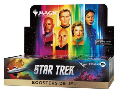 Magic the Gathering Star Trek présentoir boosters de jeu (30) *FRANCAIS* - Wizards of the Coast