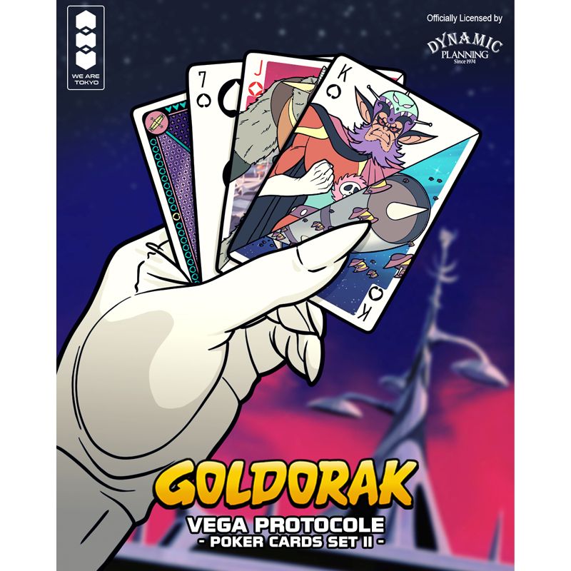 Goldorak -Jeu De 54 Cartes Poker Vega - We Are Tokyo Goldorak -Jeu De 54 Cartes Poker Vega - We Are Tokyo