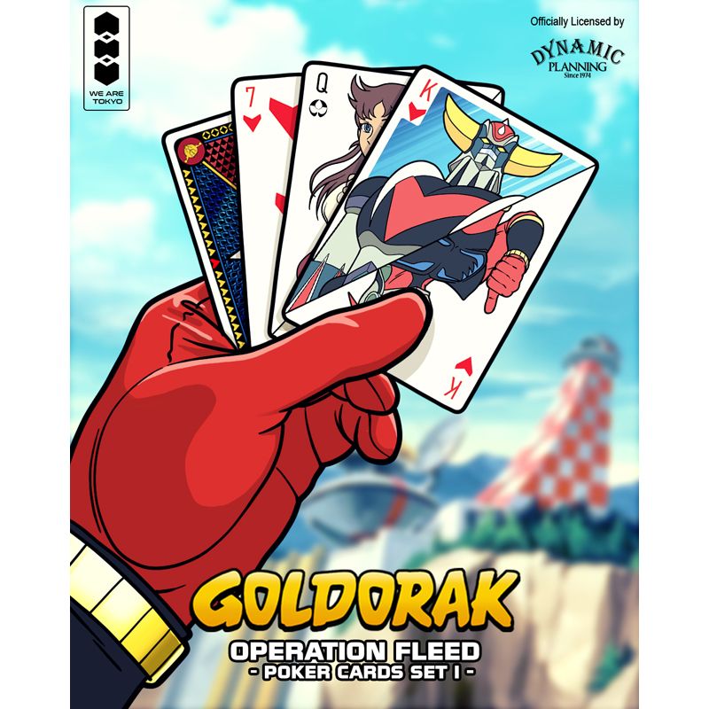 Goldorak -Jeu De 54 Cartes Poker Actarus - We Are Tokyo