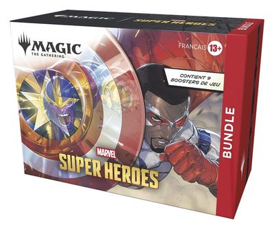 Magic the Gathering Marvel Super Heroes - Bundle *FRANCAIS* - Wizards of the Coast Magic the Gathering Marvel Super Heroes - Bundle *FRANCAIS* - Wizards of the Coast