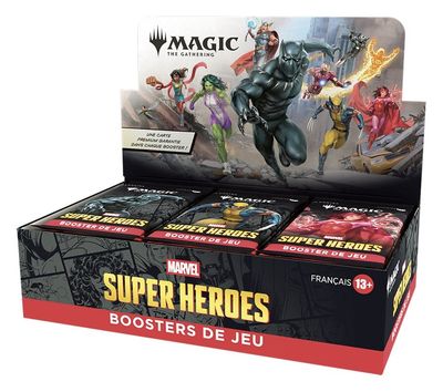 Magic the Gathering Marvel Super Heroes - Présentoir boosters de jeu (30) *FRANCAIS* - Wizards of the Coast