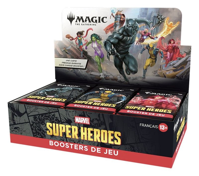 Magic the Gathering Marvel Super Heroes - Présentoir boosters de jeu (30) *FRANCAIS* - Wizards of the Coast
