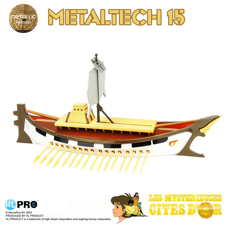Les Mystérieuses Cités d'Or - Metaltech 15 Solaris Metallic Boite Fr - HL Pro Les Mystérieuses Cités d'Or - Metaltech 15 Solaris Metallic Boite Fr - HL Pro