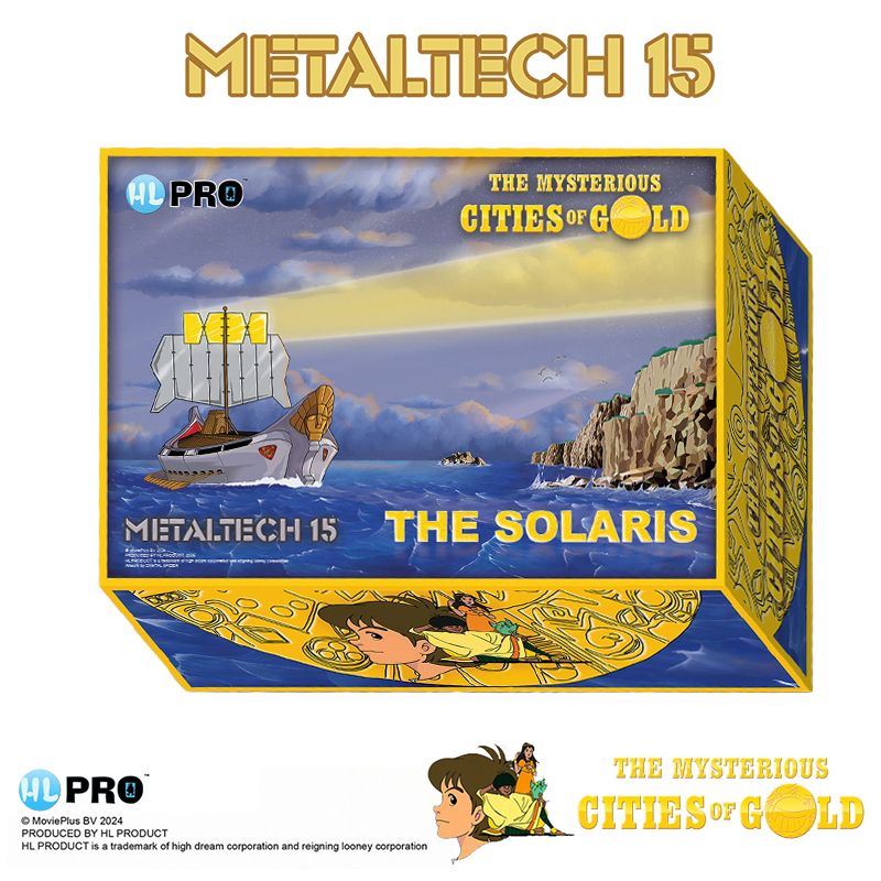Les Mystérieuses Cités d'Or - Metaltech 15 Solaris Box En - HL Pro