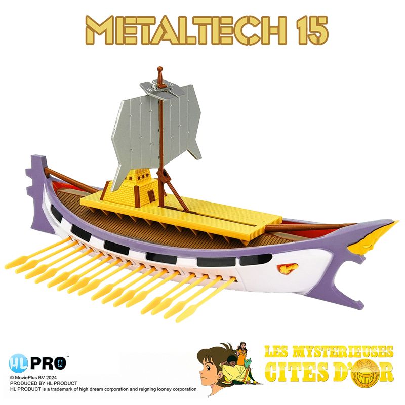 Les Mystérieuses Cités d'Or - Metaltech 15 Solaris Boite Fr - HL Pro Les Mystérieuses Cités d'Or - Metaltech 15 Solaris Boite Fr - HL Pro