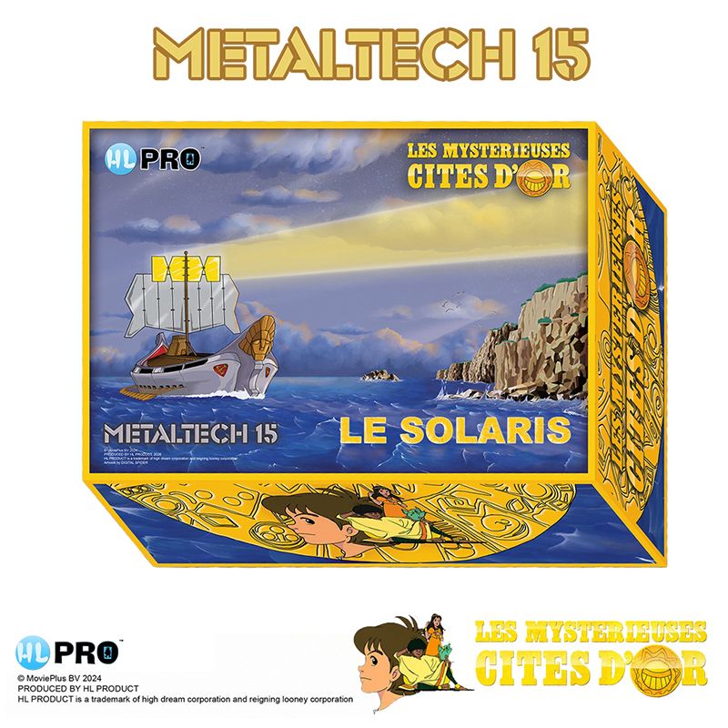 Les Mystérieuses Cités d'Or - Metaltech 15 Solaris Boite Fr - HL Pro