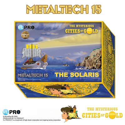 Les Mystérieuses Cités d'Or - Metaltech 15 Solaris Metallic Box En - HL Pro