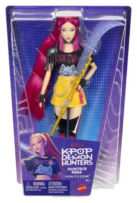 KPop Demon Hunters - Poupée Huntrix Mira (How It's Done) - Mattel