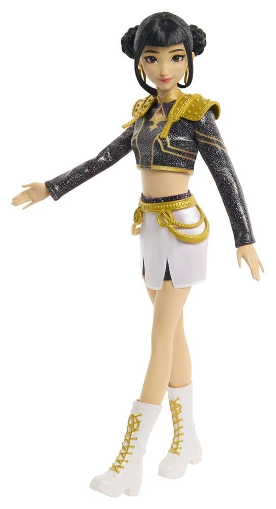KPop Demon Hunters - Poupée chantante Huntrix Zoey (Golden) - Mattel