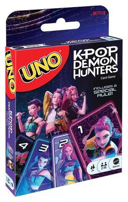 KPop Demon Hunters - Jeu de cartes UNO - Mattel KPop Demon Hunters - Jeu de cartes UNO - Mattel