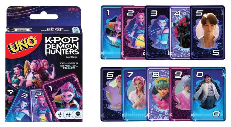 KPop Demon Hunters - Jeu de cartes UNO - Mattel