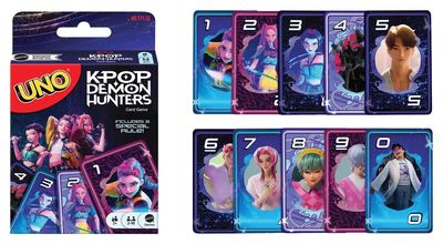 KPop Demon Hunters - Jeu de cartes UNO - Mattel