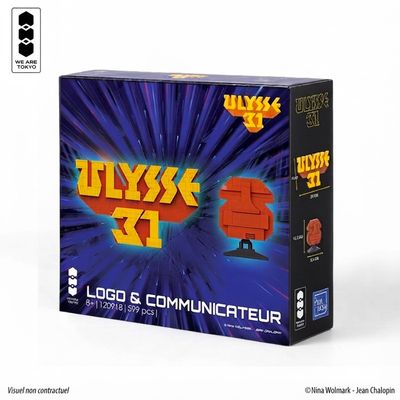 Ulysse 31 - Set à construire Logo 24cm & Communicateur 10cm - Pantasy X We Are Tokyo Ulysse 31 - Set à construire Logo 24cm & Communicateur 10cm - Pantasy X We Are Tokyo