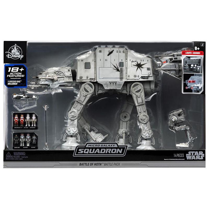 Star Wars - Micro Galaxy Squadron Pack Battle Of Hoth At-at 23 cm - Jazwares