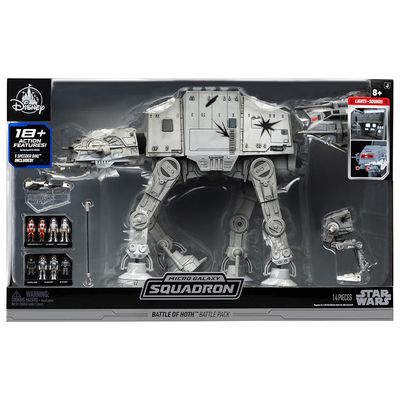 Star Wars - Micro Galaxy Squadron Pack Battle Of Hoth At-at 23 cm - Jazwares