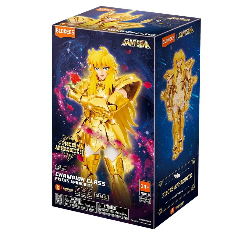 Saint Seiya - Model Kit Champion Class Pisces Aphrodite - Blokees