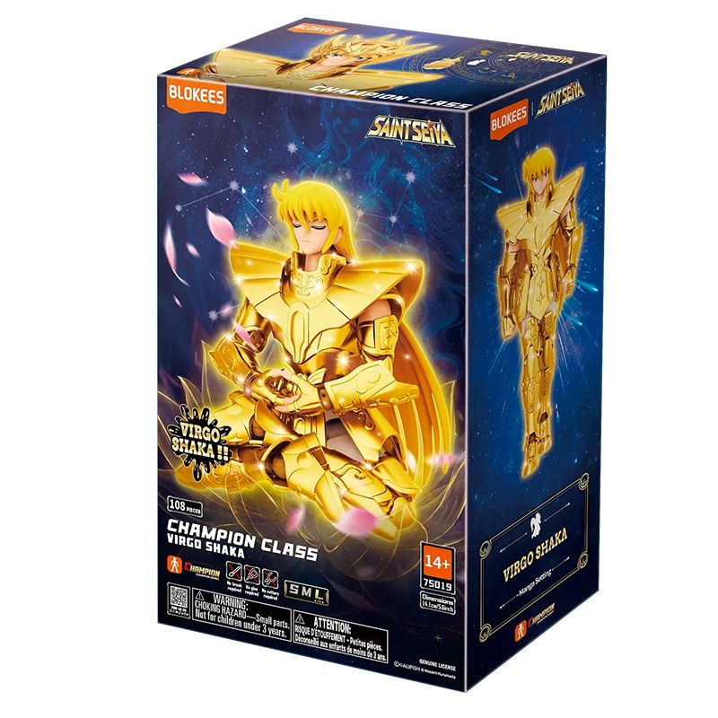 Saint Seiya - Model Kit Champion Class Virgo Shaka - Blokees Saint Seiya - Model Kit Champion Class Virgo Shaka - Blokees