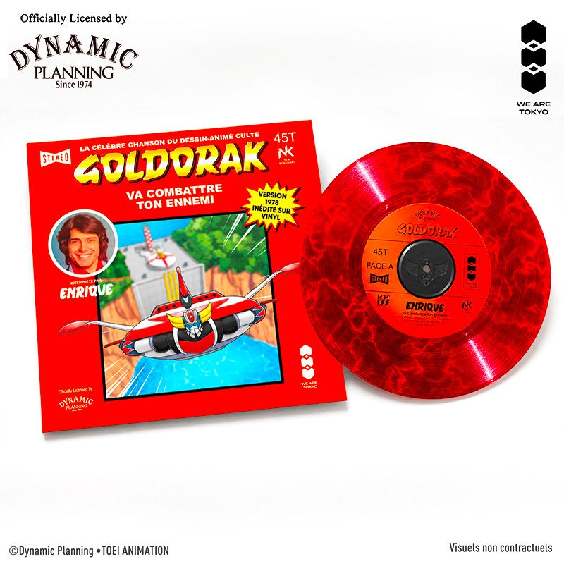 Goldorak - Vinyle Enrique EP Va Combattre - We Are Tokyo
