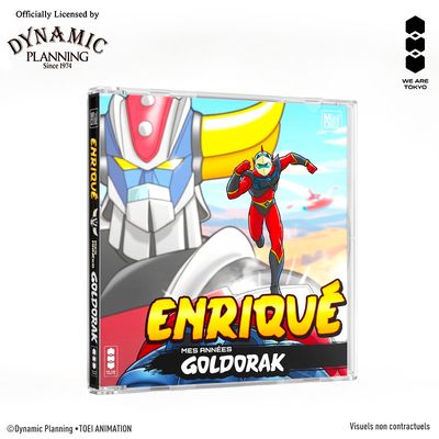 Goldorak - MD Enrique LP Compact Case - We Are Tokyo